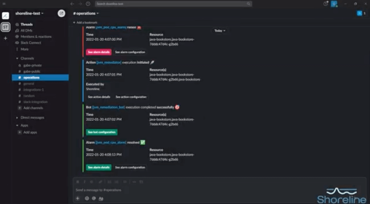 Shoreline End-to-end Automation