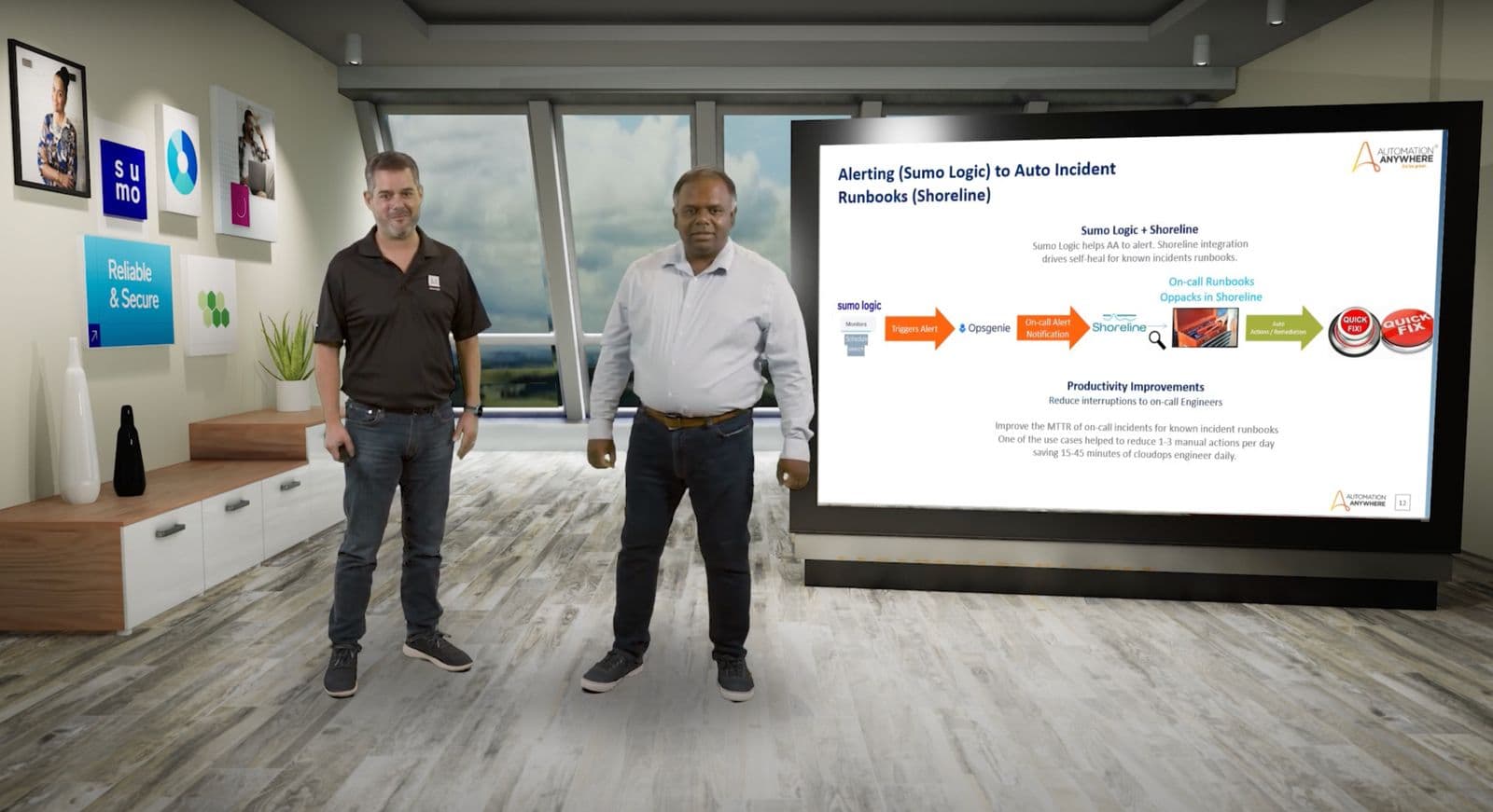 Automation Anywhere combines Sumo Logic and Shoreline to optimize production operations